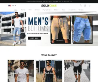 Solocake.com(Men Tee) Screenshot