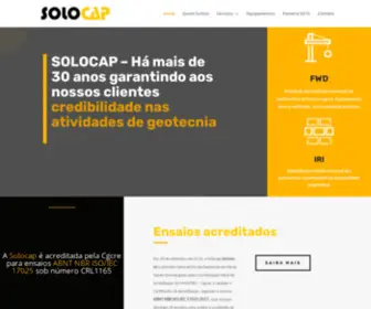 Solocap.com.br(Soluções em Geotecnologia) Screenshot