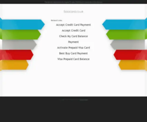Solocard.co.uk(See related links to what you are looking for) Screenshot