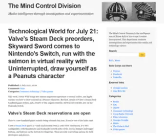 Solocorps.com(The Mind Control Division) Screenshot