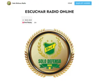 Solodefensa.com(Solo Defensa Radio) Screenshot