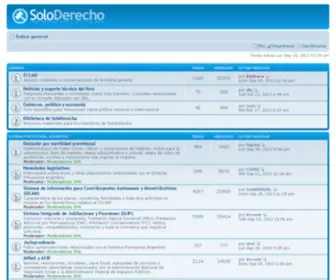 Soloderecho.com(Soloderecho) Screenshot