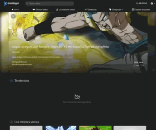 Solodragonball.com(Solodragonball) Screenshot