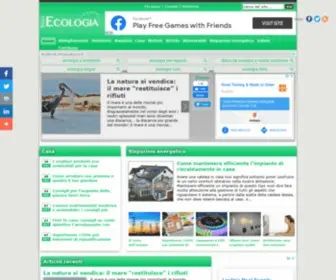 Soloecologia.it(Il blog sull&#039;ecologia e l&#039;ambiente) Screenshot