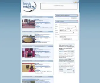 Solofeeds.com(FeedsMACHINE) Screenshot