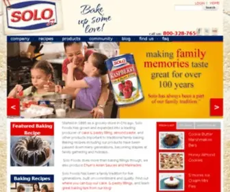 Solofoods.com(Pie Filling) Screenshot