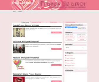 Solofrasesdeamor.com(Frases de Amor) Screenshot