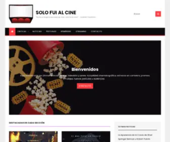 Solofuialcine.com("No fui a ninguna escuela de cine) Screenshot