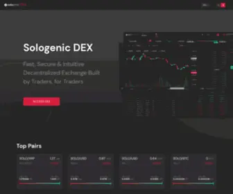 Sologenic.org(Sologenic DEX) Screenshot