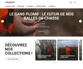 Solognac.fr(Vêtements et matériel de chasse) Screenshot