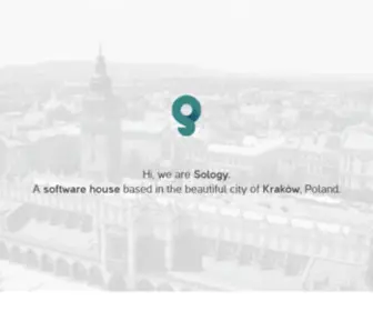 Sology.eu(Ruby on Rails development Poland) Screenshot