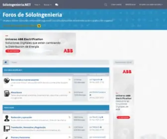 Soloingenieria.net(El portal de la ingeniería (no sólo)) Screenshot
