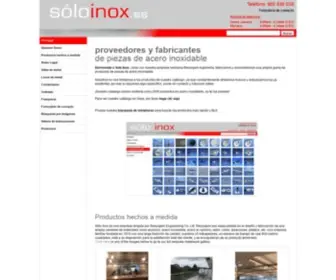 Soloinox.es(Principal ) Screenshot