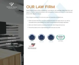 Sololaakpana.com(Barristers & Solicitors) Screenshot