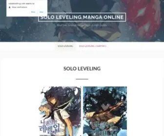 Sololevelin-G.com(Solo Leveling Manga Online) Screenshot