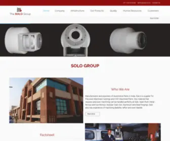 Solomanufacturing.com(CNC) Screenshot