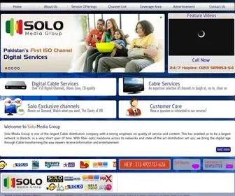 Solomedia.pk(Solo Media Group) Screenshot