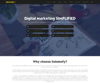 Solomofy.com(Top SEO Company In India) Screenshot
