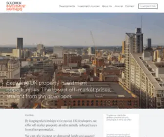 Solomoninvestmentpartners.co.uk(UK Leading Property Investment Company) Screenshot