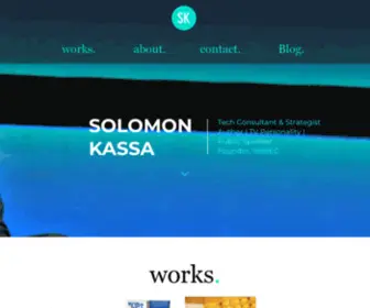 Solomonkassa.com(TV Personality) Screenshot