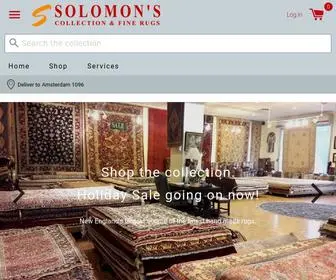 Solomonrugs.com(Oriental Rugs Boston) Screenshot