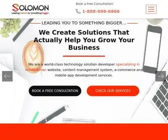 Solomonsinnovation.com(#1 Website Development & Digital Marketing Company) Screenshot