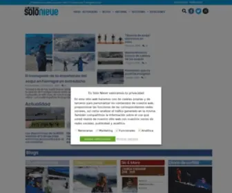 Solonieve.es(Solo Nieve) Screenshot
