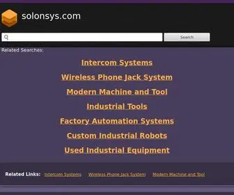 Solonsys.com(Solonsys) Screenshot