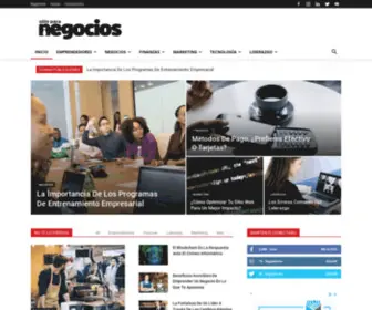 Soloparanegocios.com(Información de Negocios para Empresarios Latinos) Screenshot