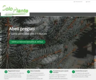 Solopiante.it(Vendita piante online) Screenshot