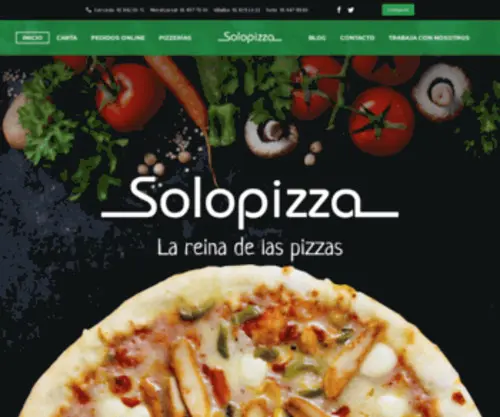 Solopizza.es(Las mejores pizzas de la Sierra de Madrid) Screenshot