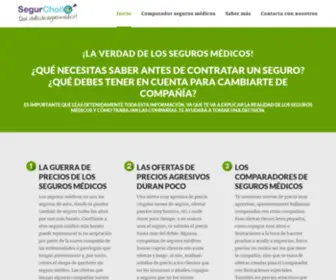 Solosegurosmedicos.com(Solosegurosmedicos) Screenshot