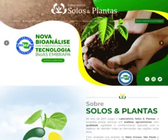 Soloseplantas.com.br(Laboratório Solos & Plantas) Screenshot