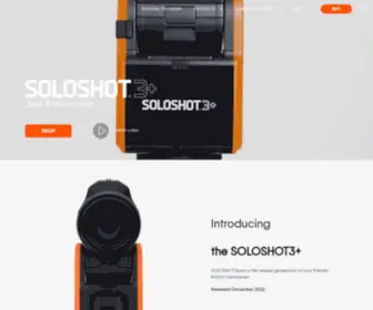 Soloshot.com(SOLOSHOT®) Screenshot