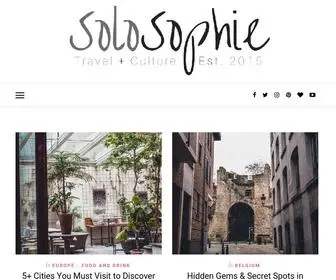 Solosophie.com(Solosophie) Screenshot