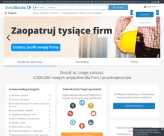 Solostocks.pl(Sprzedaż hurtowa) Screenshot