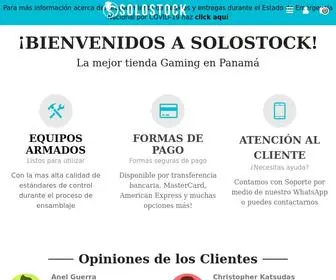 Solostock.xyz(Tienda Gaming en Panamá) Screenshot