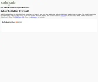 Solosub.com(Test Page for the Nginx HTTP Server on the Amazon Linux AMI) Screenshot