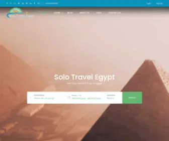 Solotravelegypt.com(Solo Travel Egypt) Screenshot