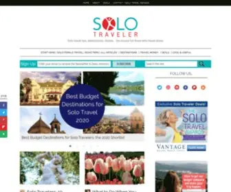 Solotravelerworld.com(Solo Travel Tips) Screenshot