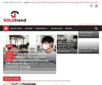 Solotrend.net(Menghadirkan kabar berita info soloraya) Screenshot