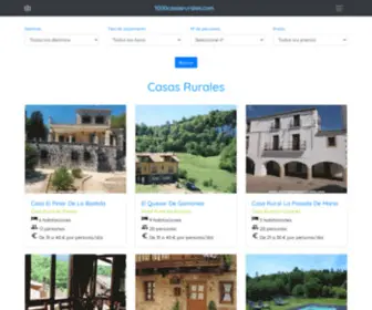 Soloturismorural.com(Turismo rural) Screenshot