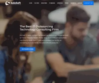 Solovatsoft.com(Best USA consulting company) Screenshot