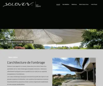 Soloven.com(Soloven Voiles d'ombrage enroulables) Screenshot