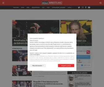 Solowrestling.com(Noticias WWE) Screenshot