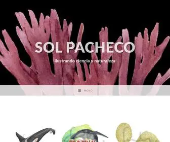 Solpacheco.com(Ilustrando ciencia y naturaleza) Screenshot