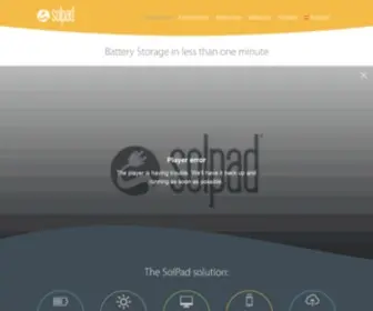 Solpad.com(The Future of Solar) Screenshot