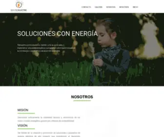 Solproelectric.com(Paneles solares) Screenshot