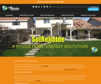 Solreliable.com(Solar & Energy Solutions in Southern CA) Screenshot