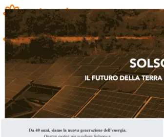 Solsonica.com(Solare fotovoltaico Solsonica) Screenshot